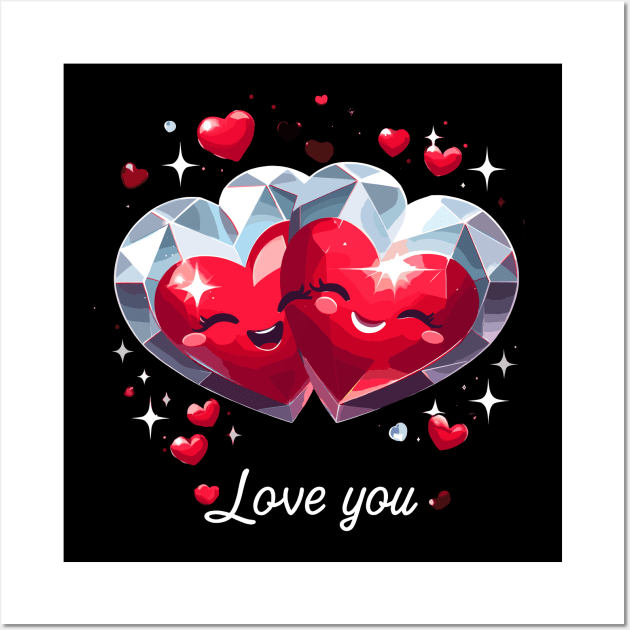 Love You Wall Art by Graceful Designs